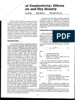 Soil Thermal Conductivity - Effects of Saturation and Dry Density (Fricke1992)