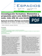 0.0 Investigacion Formativa