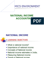 Economics Environment: National Income Accounting