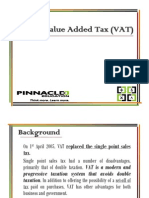 Pinnacle IPCC Value Added Tax