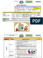 SESIÓN 1° Mi Identidad de 2°