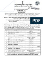 Notice No - 01: NEET-PG-2021