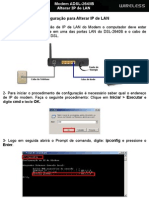 Modem D-Link DSL2640B ALTERAR IP