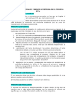 Principios Procesales y Medios de Defensa en El Proceso Civil