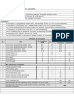 Instrument Air Consumption Calculation: Basis