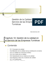 Capítulo 10, Gestión de La Calidad en El Servicio