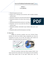 Laporan Awal Praktikum Pembentukan Logam