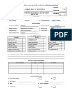 Diligenciamiento Del Diplomado de Farmacovigilancia