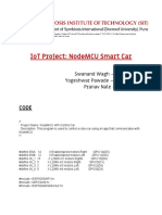 Nodemcu Smart Car Code