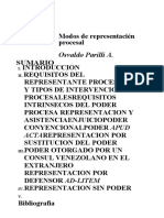 Modos de Representacion