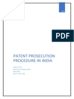 Patent Prosecution Procedure in India