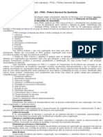 Aula 8 Sistema de Liderança PNQ Premio Nacional Da Qualidade