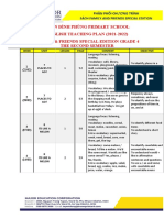 Syllabus Family and Friends Special Edition 4 - PĐP