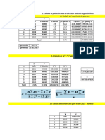 Proyección de Población - Método Regresión Lineal y Método Gráfico