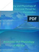 Anatomy, Physiology of ENT For Paramedics - Dr. Fuad Ridha