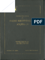 An FRR-28 Service Manual NAVSHIPS 91582 1951 Includes Hammarlund SP600