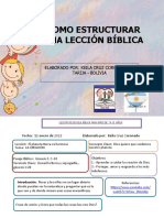 Tarea Planificacion de Escuela Dominical