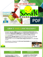 Management of Non-Profit Organisation: Smile