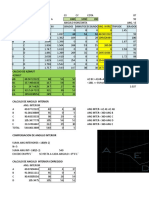 Deflexiones Excel