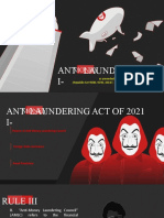 ANT I-Laundering Act: Money