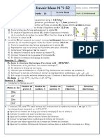 Lycée Qualifiant AZ - Devoir Surveillé 3