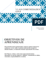 Comunidades Especializada