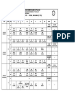 Date Sheet CAE - II (VI & VIII Sem) Even 21-22