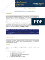 Unidad 4. Aplicación Práctica de La Deontología en El Ejercicio Profesional Del Jurista