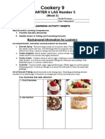 COOKERY 9 Quarter 4 LAS Number 5