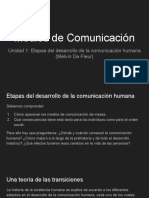 Eras de La Comunicación Humana