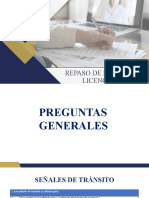 Repaso de Preguntas - Licencia Tipo C