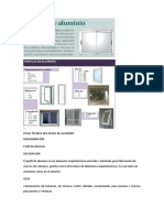 Ficha Técnica Del Perfil de Aluminio 1