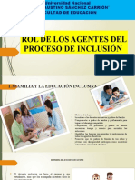 Sesion 12-Rol de Los Agentes Del Proceso de Inclusión