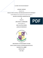 SUMMER TRAINING PROJECT REPORT ON Study