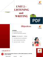 Unit 2 Listeningwriting Teaching Slides