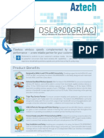 DSL8900GR (AC) : Product Benefits