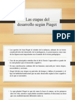 Presentación Las Etapas Del Desarrollo Según Piaget