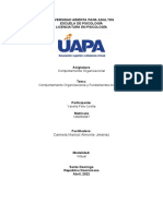 Tarea 1 Comportamiento Organizacional