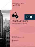 Pharmacy Business Plan Example