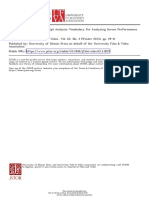 Stanislavsky Script Analysis