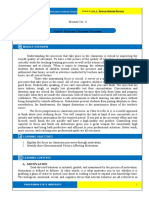 Unit 4-Focus On Clasroom Processes: Module Overview