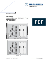 User Manual: Installation Industrial Ethernet Rail Switch Power RSPE30/32/35/37