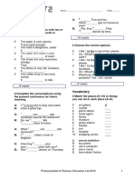 Unit Test 6B: Grammar