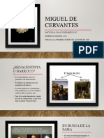 Presentacion Cervantes Vida y Obra