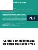 Celula A Unidade Basica Do Corpo Dos Seres Vivos2218