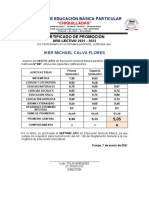 Pase de Año 5to 2020-2021