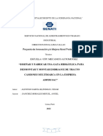 Proyecto de Innovación Y/o Mejora Nivel Profesional: "Año Del Fortalecimiento de La Soberanía Nacional"