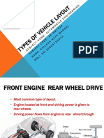 Types of Vehicle Layout