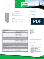 GFMJ-2000 VRLA Gel Battery: Main Applications Dimensions