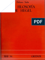 Heleno Sana La Filosofia de Hegel